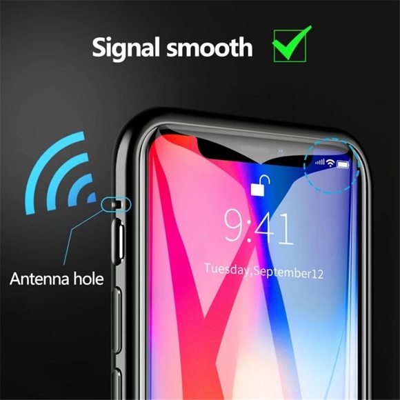 For iPhone 13 12 11 Pro Max X XS XR 7/8 Plus SE2020 Magnetic Phone Case Cover - Picture 10 of 11